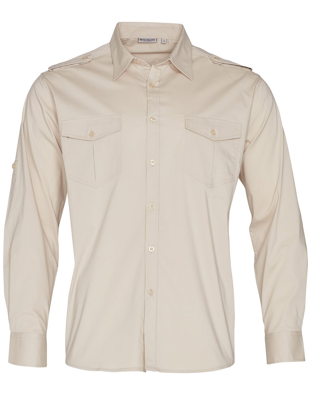 Benchmark M7912 Men's Long Sleeve Military Shirt - WEARhouse