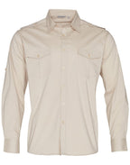 Benchmark M7912 Men's Long Sleeve Military Shirt - WEARhouse