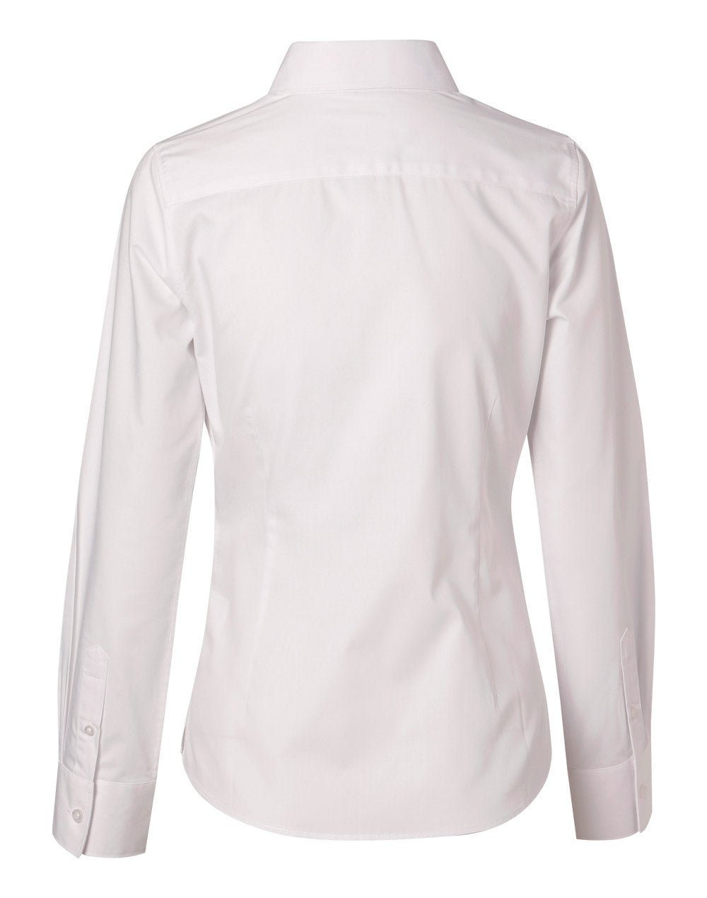 Benchmark M8020L Women's Cotton/Poly Stretch Long Sleeve Shirt - WEARhouse