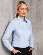 Benchmark M8030L Women's Fine Twill Long Sleeve Shirt - WEARhouse