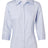 Benchmark M8030Q Women's Fine Twill 3/4 Sleeve Shirt - WEARhouse