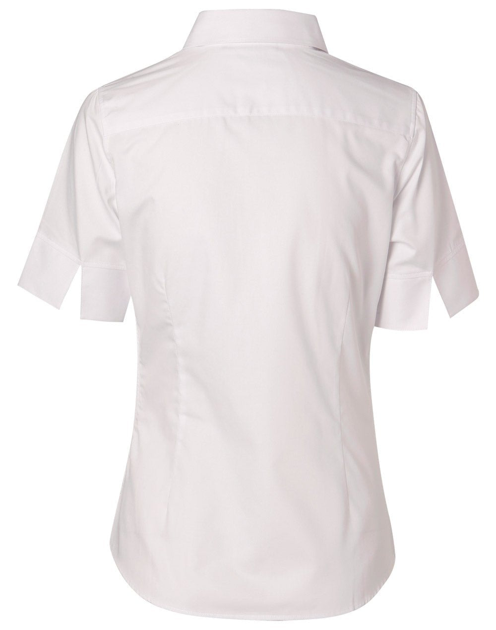 Benchmark M8030S Women's Fine Twill Short Sleeve Shirt - WEARhouse