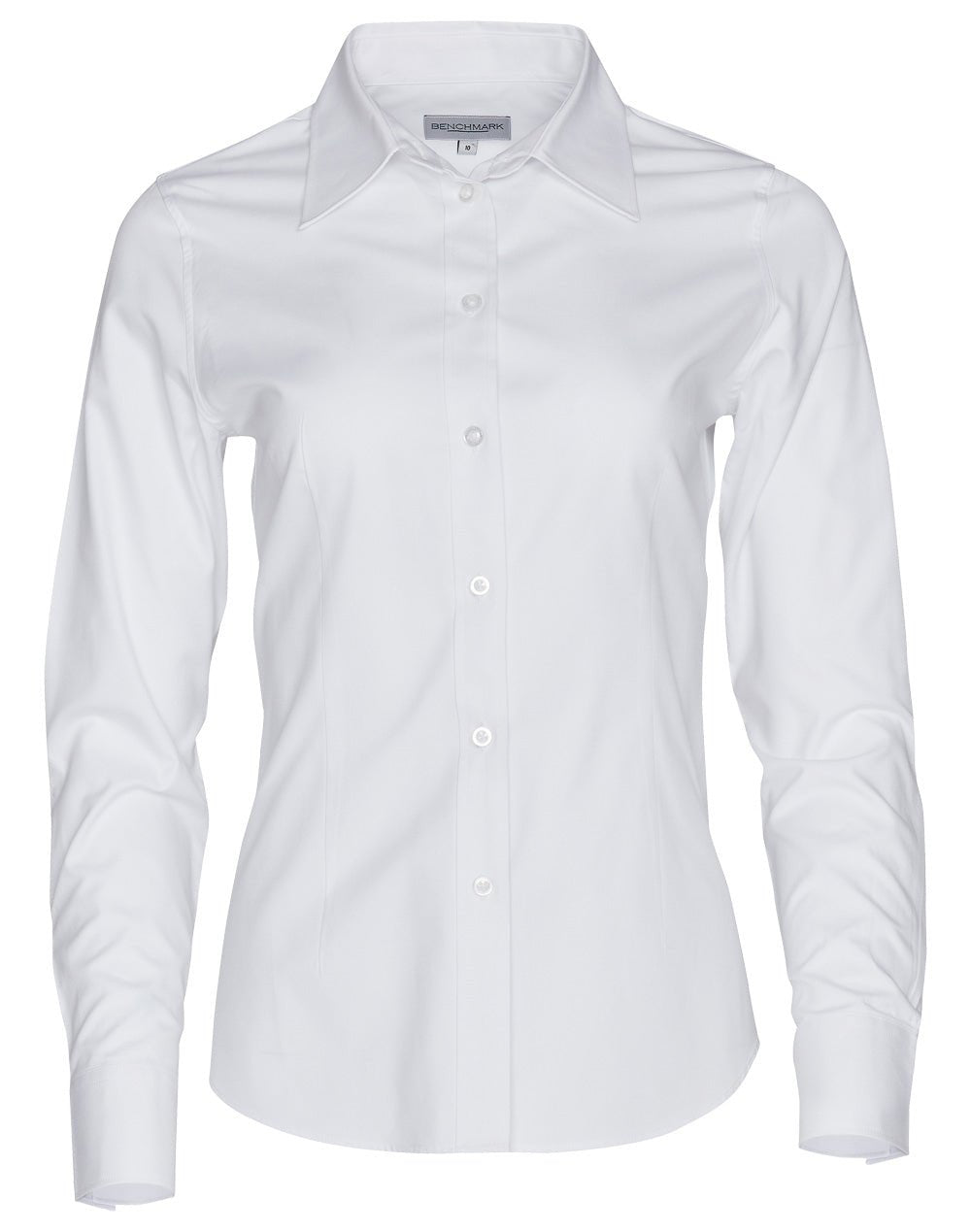 Benchmark M8040L Women's CVC Oxford Long Sleeve Shirt - WEARhouse
