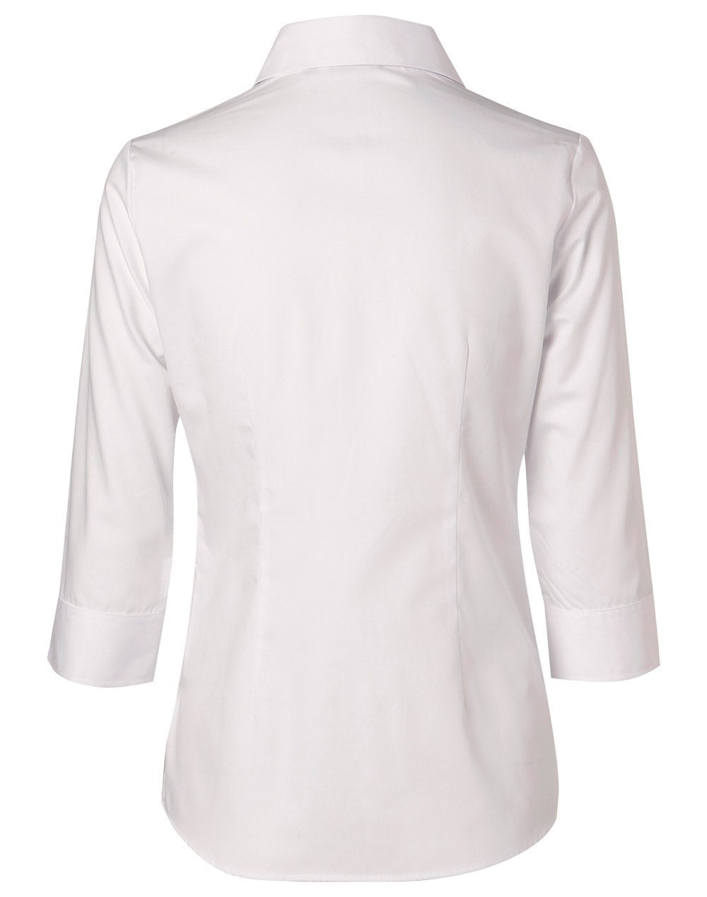 Benchmark M8040Q Women's CVC Oxford 3/4 Sleeve Shirt - WEARhouse