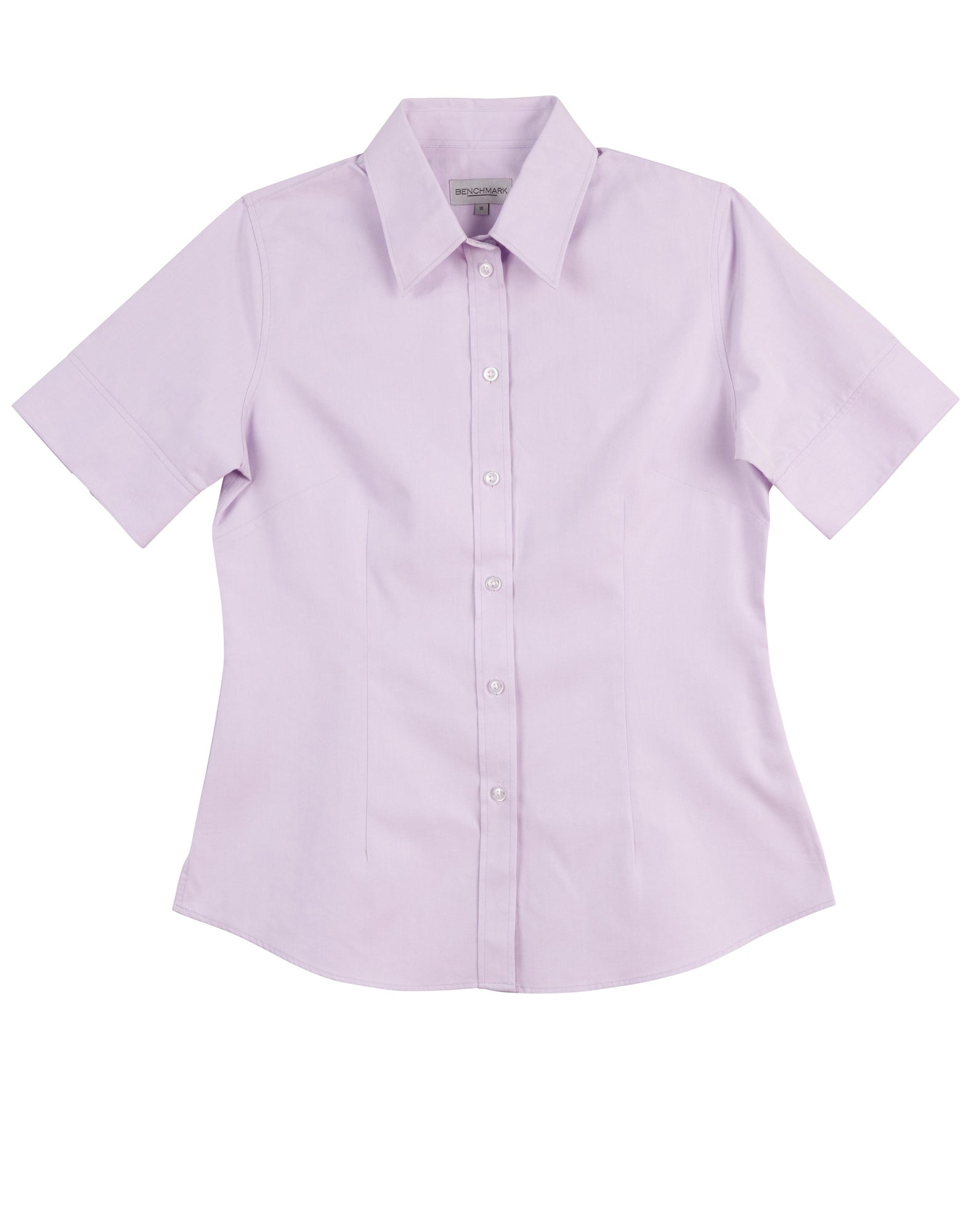 Benchmark M8040S Women's CVC Oxford Short Sleeve Shirt - WEARhouse