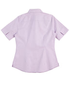 Benchmark M8040S Women's CVC Oxford Short Sleeve Shirt - WEARhouse
