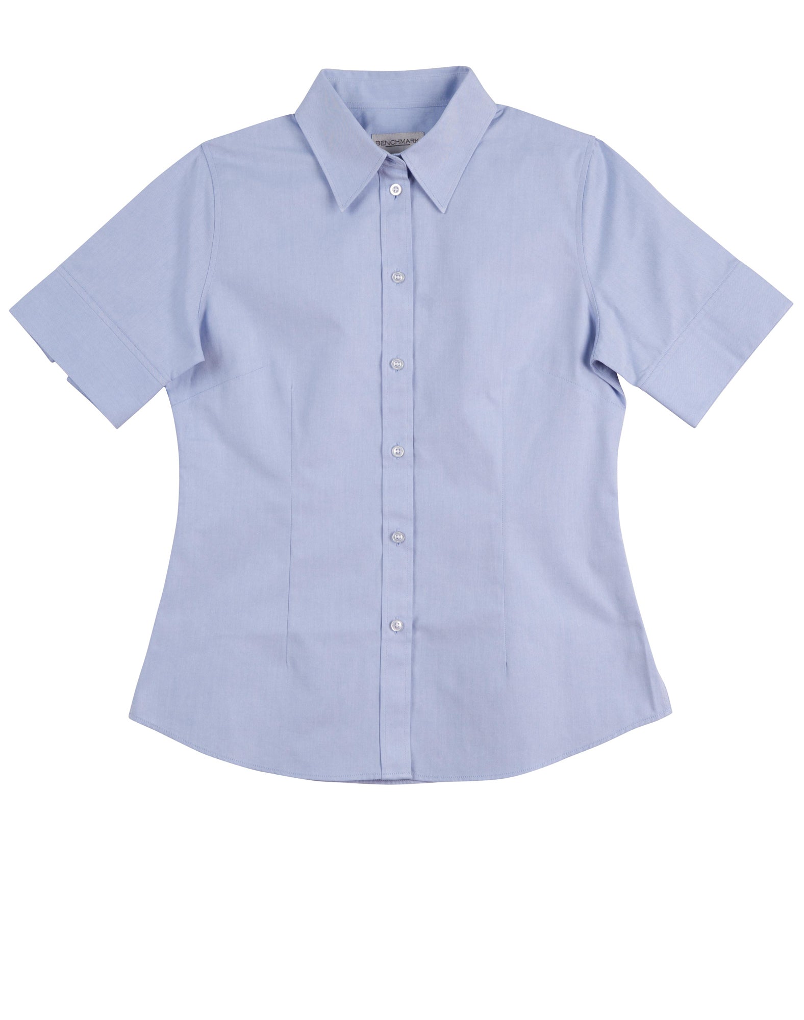 Benchmark M8040S Women's CVC Oxford Short Sleeve Shirt - WEARhouse