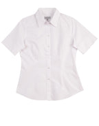 Benchmark M8040S Women's CVC Oxford Short Sleeve Shirt - WEARhouse