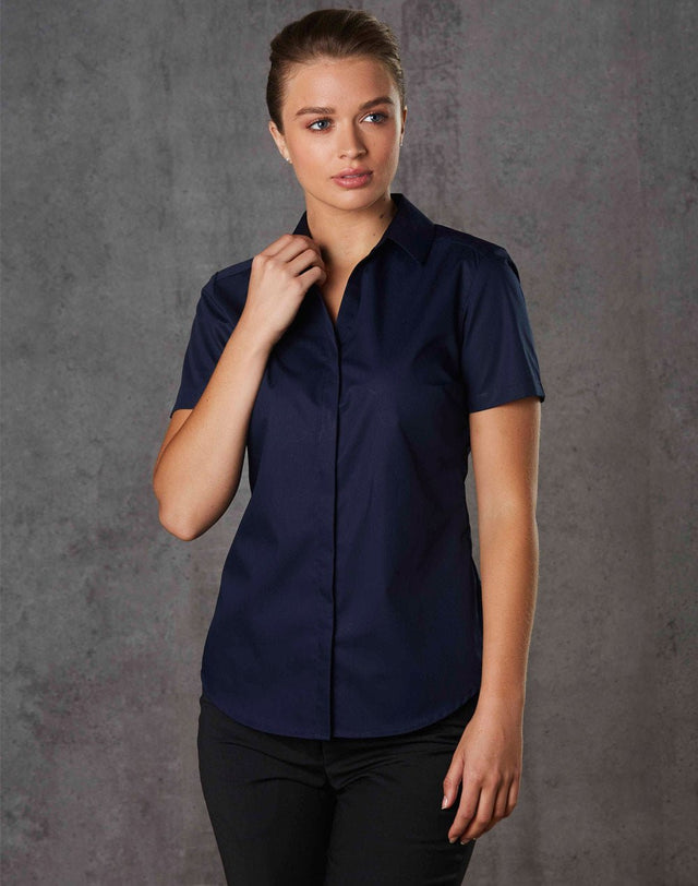 Benchmark M8110S BARKLEY LADIES TAPED SEAM SHORT SLEEVE SHIRT - WEARhouse