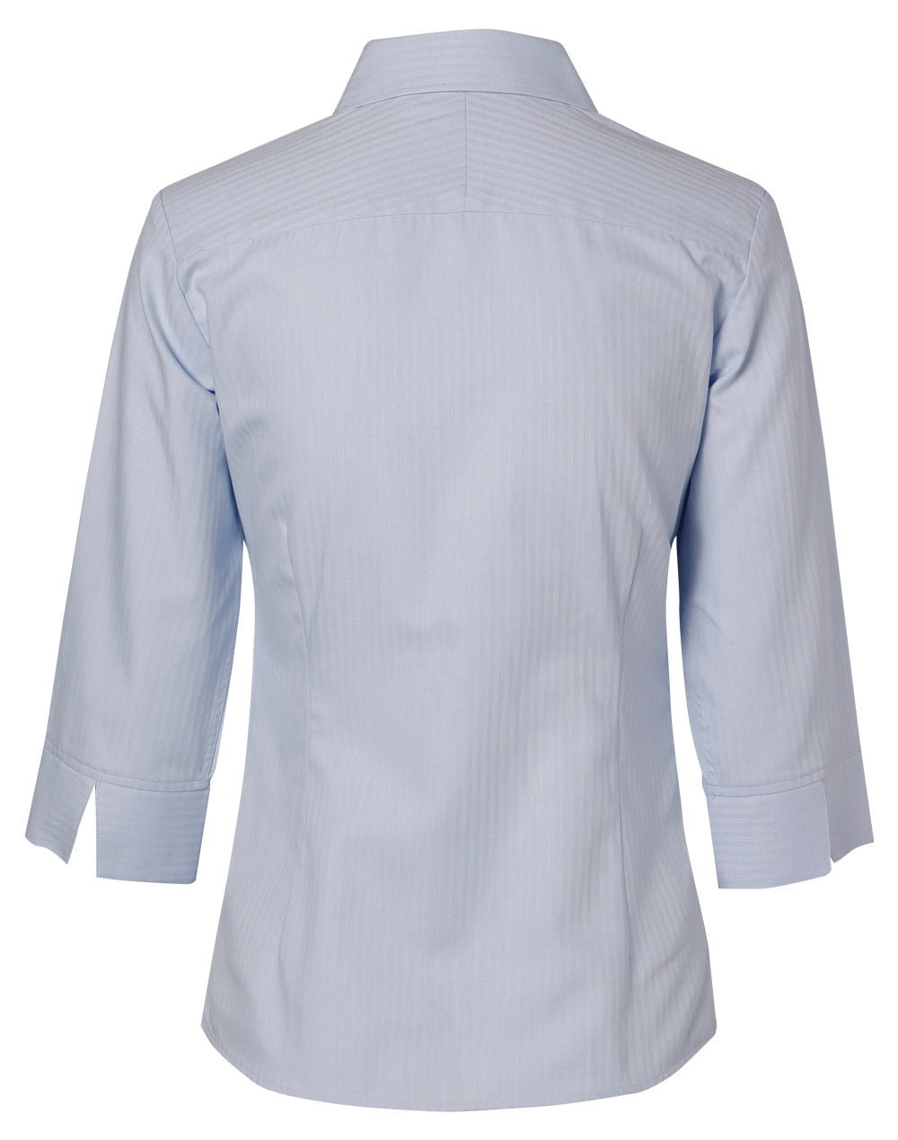 Benchmark M8113 Women's Mini Herringbone 3/4 Sleeve Shirt - WEARhouse
