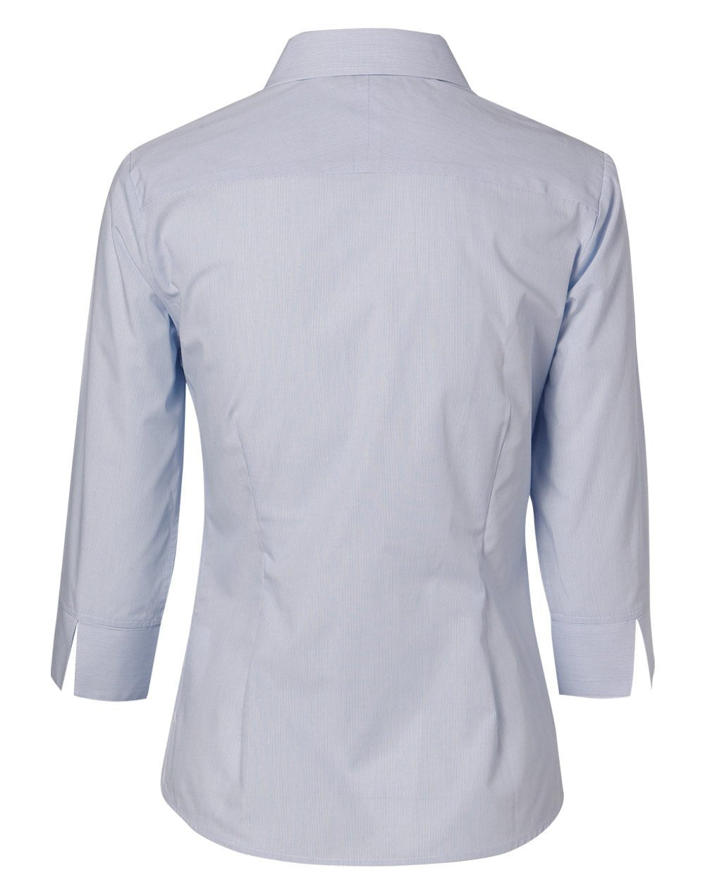 Benchmark M8213 Women's Fine Stripe 3/4 Sleeve Shirt - WEARhouse