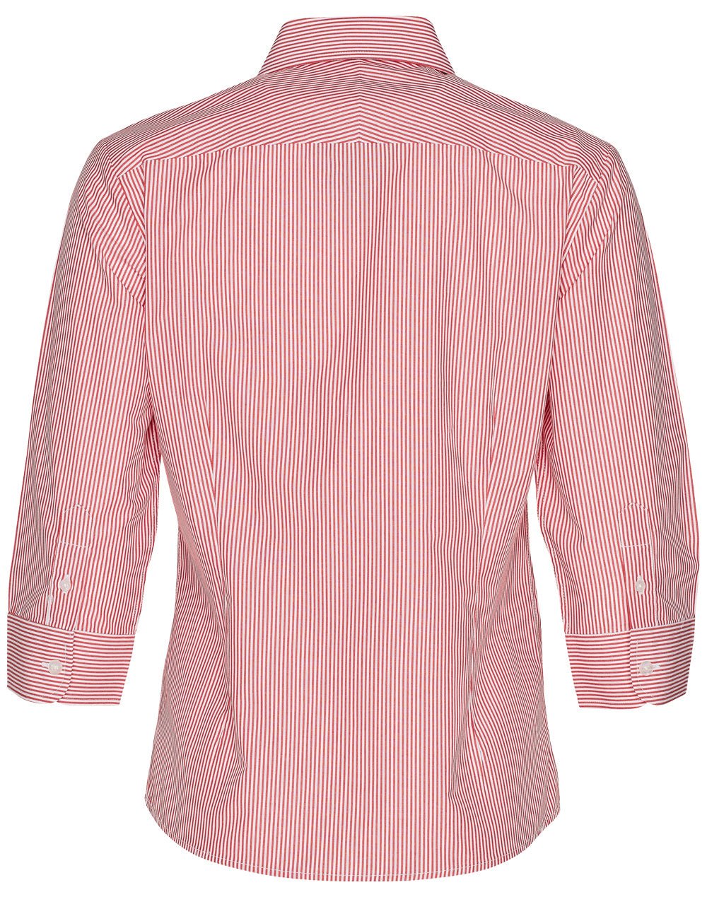 Benchmark M8233 Women's Balance Stripe 3/4 Sleeve Shirt - WEARhouse