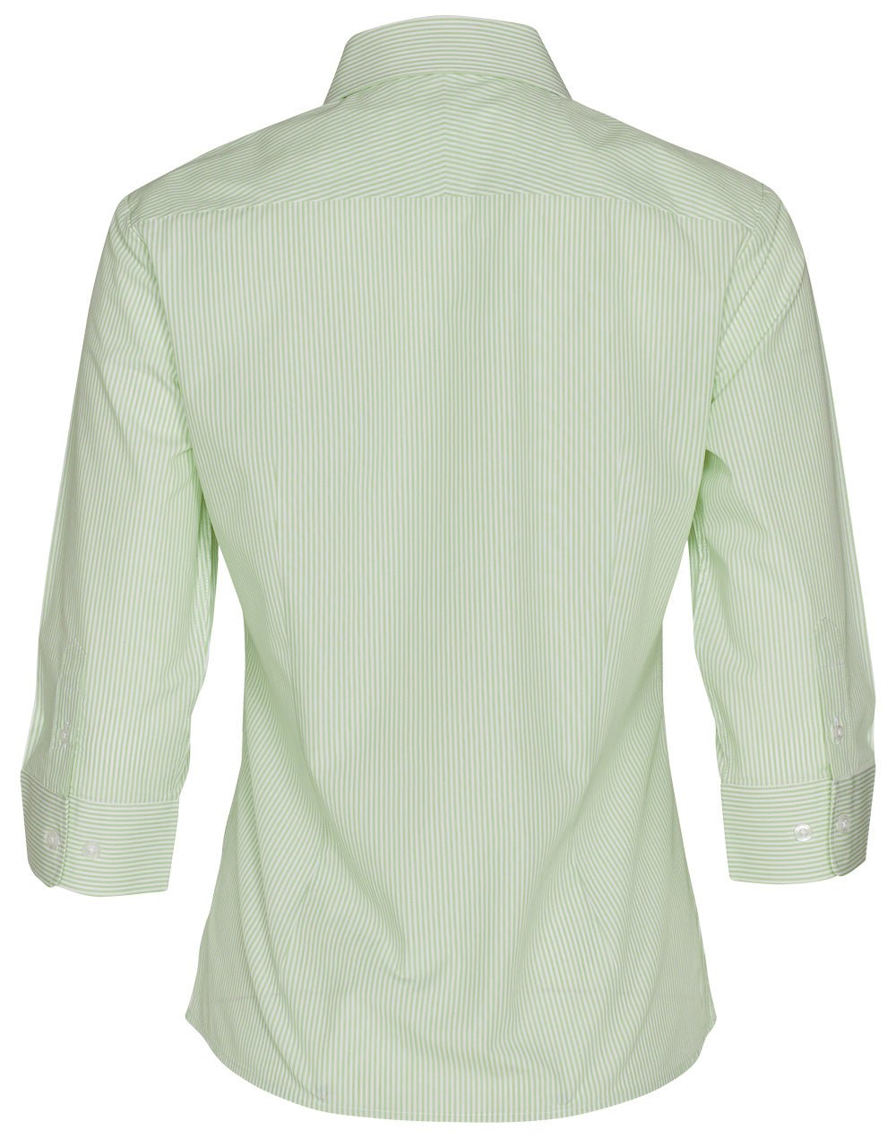 Benchmark M8233 Women's Balance Stripe 3/4 Sleeve Shirt - WEARhouse