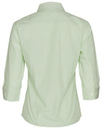 Benchmark M8233 Women's Balance Stripe 3/4 Sleeve Shirt - WEARhouse