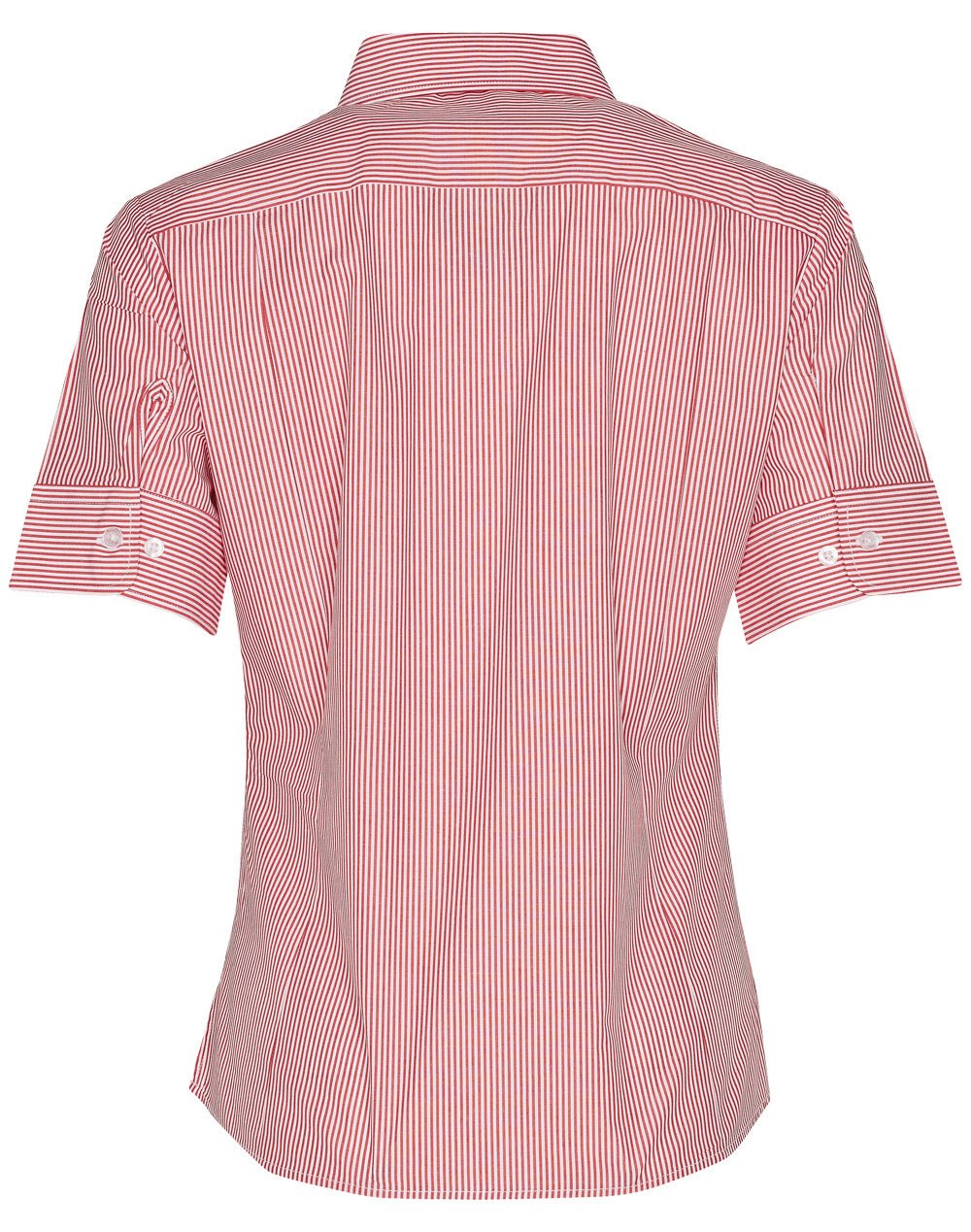 Benchmark M8234 Women's Balance Stripe Short Sleeve Shirt - WEARhouse