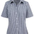 Benchmark M8300S Ladies’ Gingham Check Short Sleeve Shirt - WEARhouse