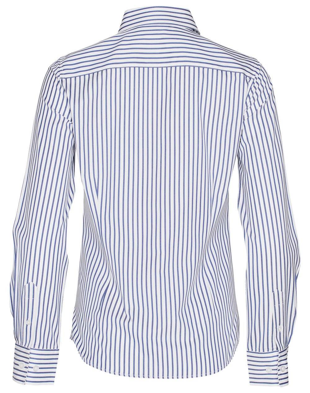 Benchmark M8310Q Women's Executive Sateen Stripe 3/4 Sleeve Shirt - WEARhouse