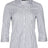Benchmark M8310Q Women's Executive Sateen Stripe 3/4 Sleeve Shirt - WEARhouse