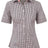 Benchmark M8330S Ladies' Gingham Check Short Sleeve Shirt - WEARhouse