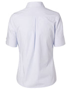 Benchmark M8360S Women's Mini Check Short Sleeve Shirt - WEARhouse