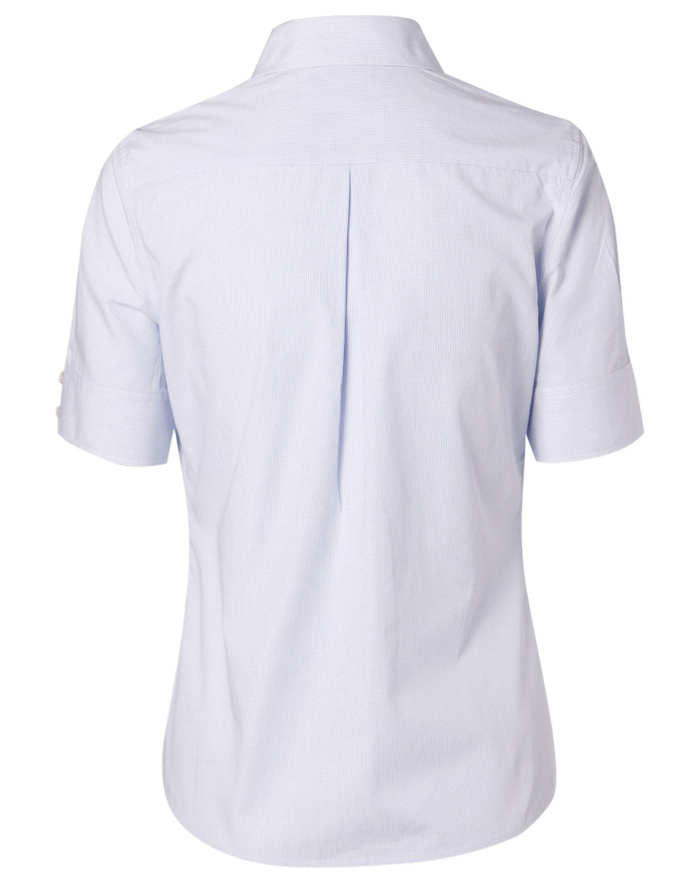 Benchmark M8360S Women's Mini Check Short Sleeve Shirt - WEARhouse