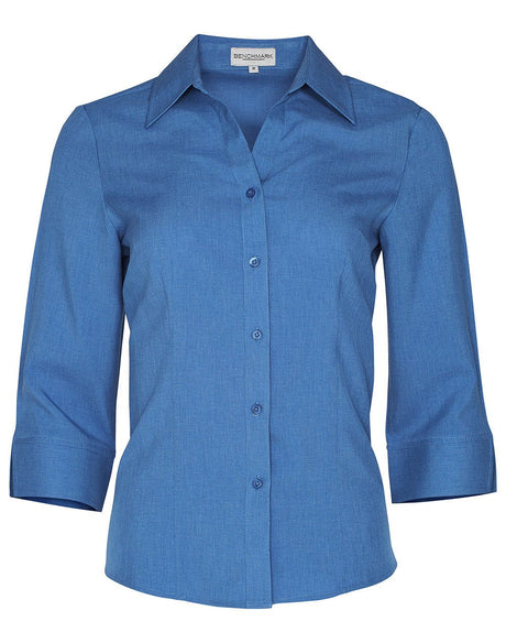 Benchmark M8600Q Women's CoolDry 3/4 Sleeve Shirt - WEARhouse
