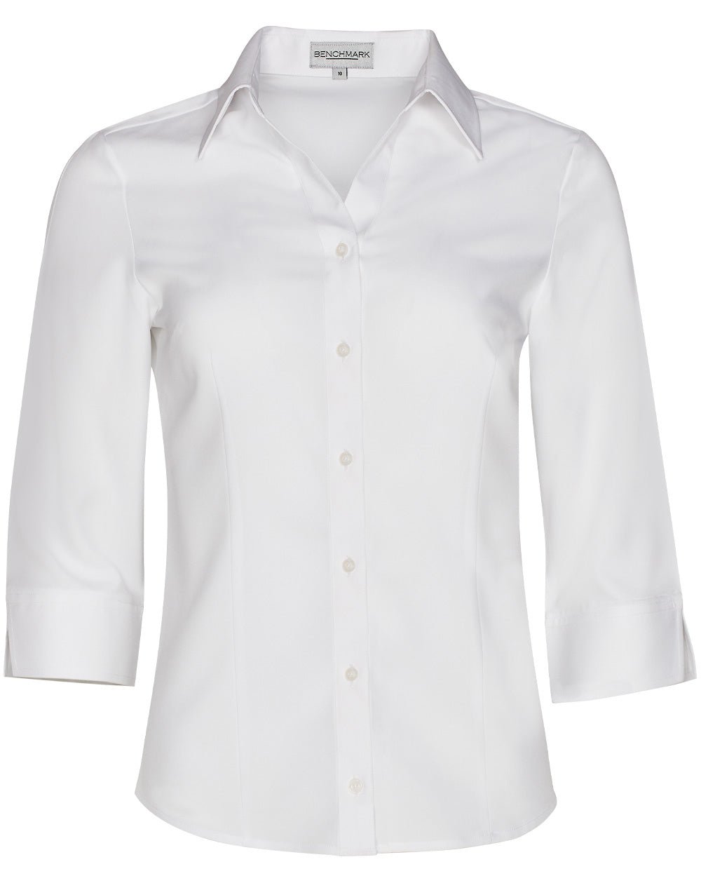 Benchmark M8600Q Women's CoolDry 3/4 Sleeve Shirt - WEARhouse