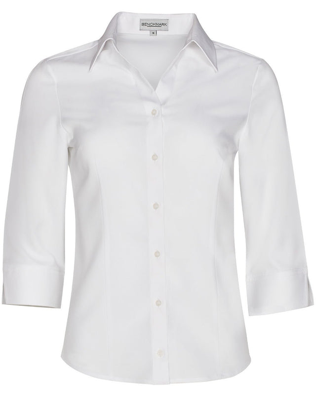 Benchmark M8600Q Women's CoolDry 3/4 Sleeve Shirt - WEARhouse