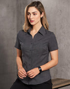 Benchmark M8600S Women's CoolDry Short Sleeve Shirt - WEARhouse