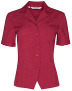 Benchmark M8614S Women's CoolDry Short Sleeve Overblouse - WEARhouse
