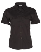Benchmark M8911 Women's Short Sleeve Military Shirt - WEARhouse