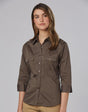 Benchmark M8913 Women's 3/4 Sleeve Military Shirt - WEARhouse