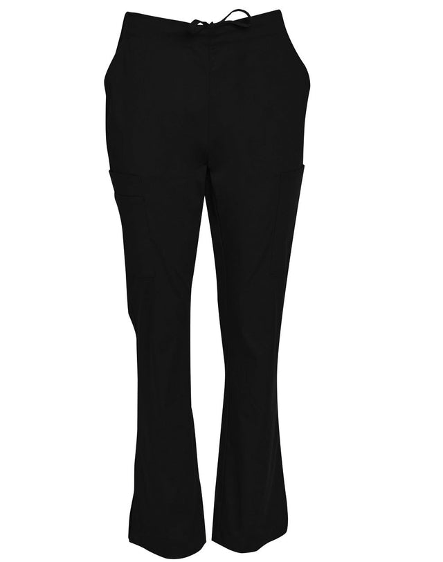 Benchmark M9720 LADIES SEMI-ELASTIC WAIST TIE SOLID COLOUR SCRUB PANTS - WEARhouse