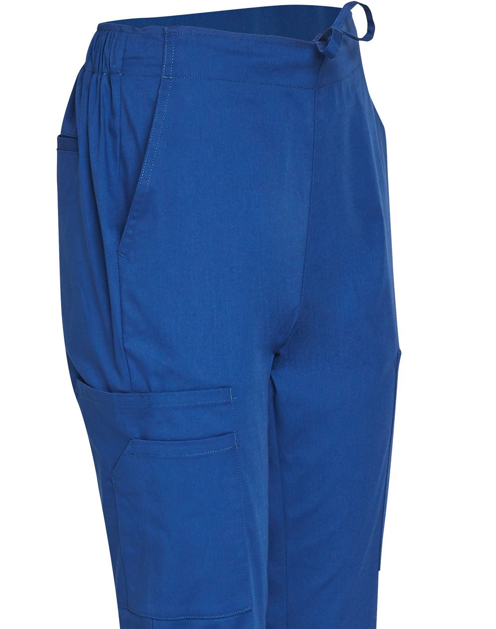 Benchmark M9720 LADIES SEMI-ELASTIC WAIST TIE SOLID COLOUR SCRUB PANTS - WEARhouse