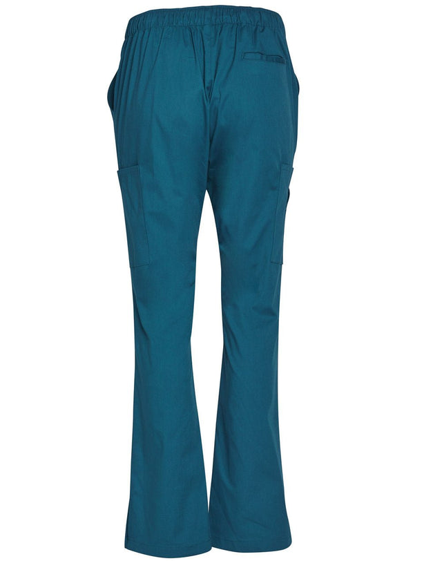 Benchmark M9720 LADIES SEMI-ELASTIC WAIST TIE SOLID COLOUR SCRUB PANTS - WEARhouse