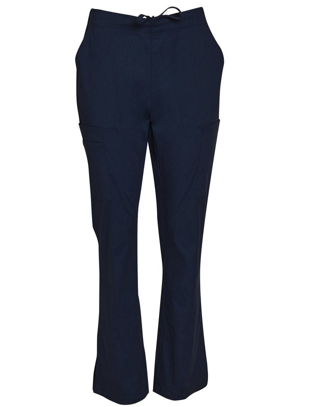 Benchmark M9720 LADIES SEMI-ELASTIC WAIST TIE SOLID COLOUR SCRUB PANTS - WEARhouse