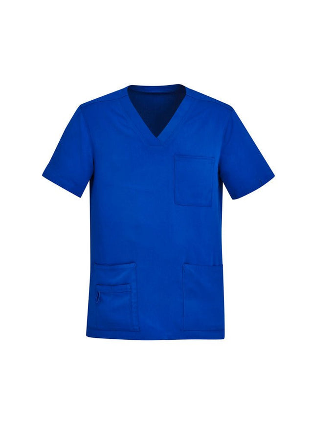 Biz Care Mens Avery V-Neck Scrub Top CST945MS - WEARhouse