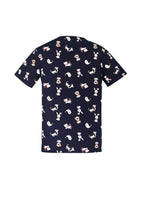 BIZ CARE MENS BEST FRIENDS SCRUB TOP CST147MS - WEARhouse
