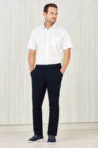 BIZ CARE MENS COMFORT WAIST FLAT FRONT PANT CL958ML - WEARhouse