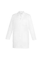 BIZ CARE MENS HOPE LONG LINE LAB COAT CC144ML - WEARhouse