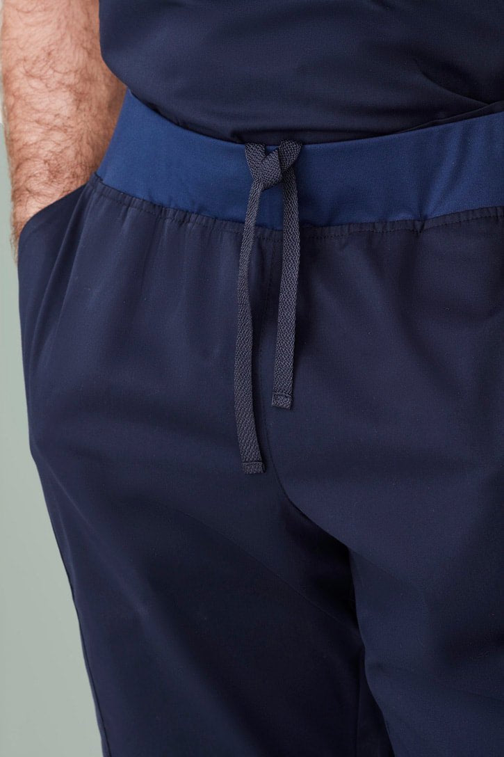 Biz care Mens Riley Straight Scrub Pant CSP047ML - WEARhouse