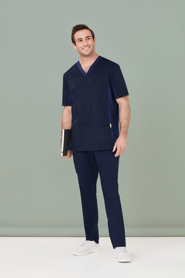 Biz care Mens Riley Straight Scrub Pant CSP047ML - WEARhouse