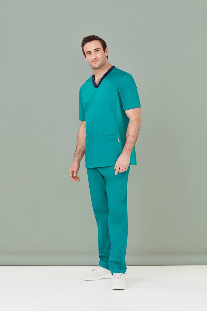 Biz care Mens Riley Straight Scrub Pant CSP047ML - WEARhouse
