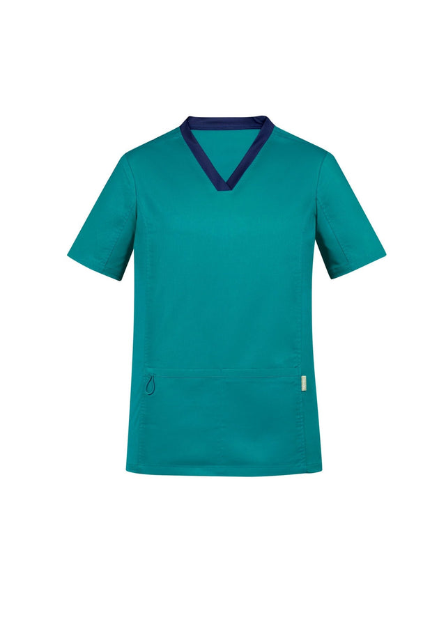 Biz Care Mens Riley V-Neck Scrub Top CST043MS - WEARhouse