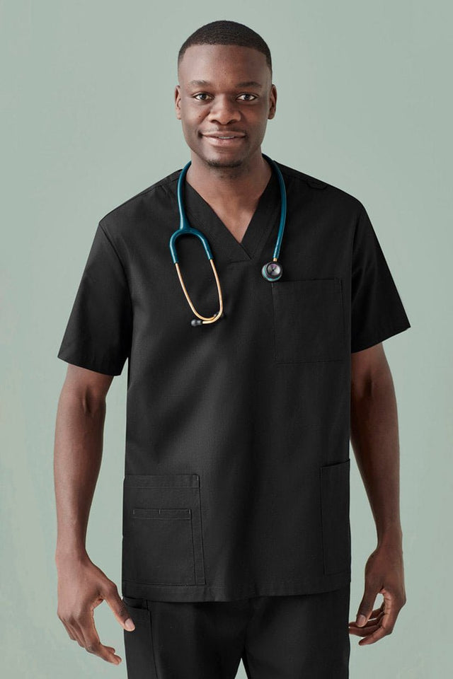 Biz Care MENS TOKYO V-NECK SCRUB TOP CST141MS - WEARhouse