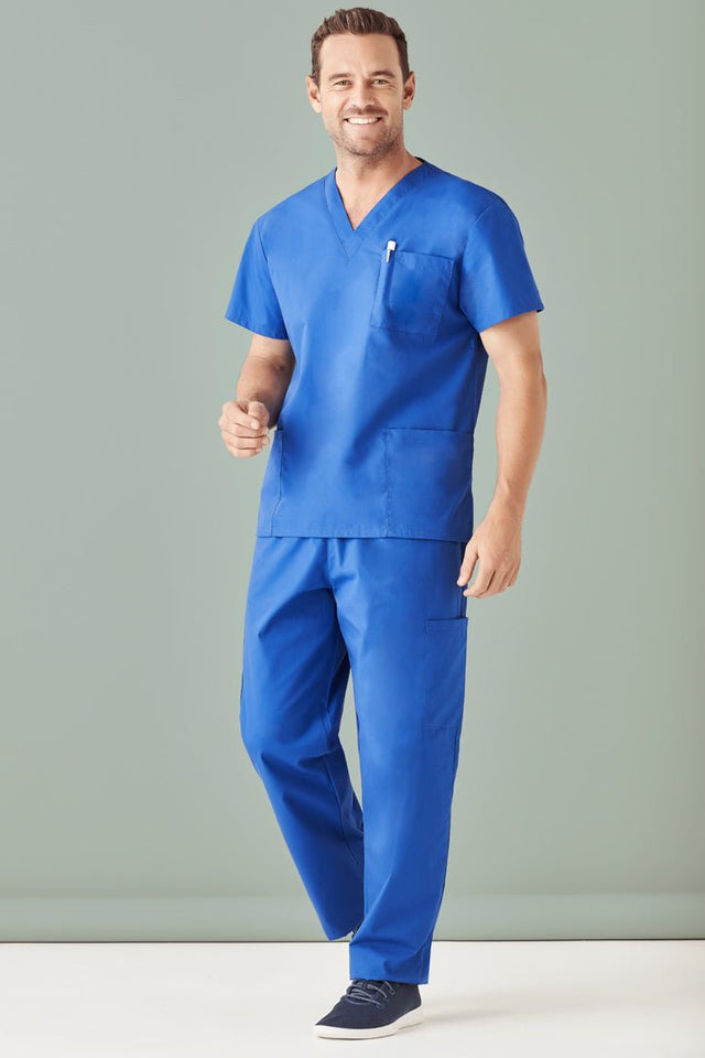 Biz Care Unisex Classic Scrubs Top H10612 - WEARhouse