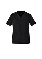 Biz Care WOMENS AVERY EASY FIT V-NECK SCRUB TOP CST941LS - WEARhouse