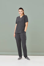 Biz Care Women's Avery Multi-Pocket Straight Leg Pant CSP944LL - WEARhouse
