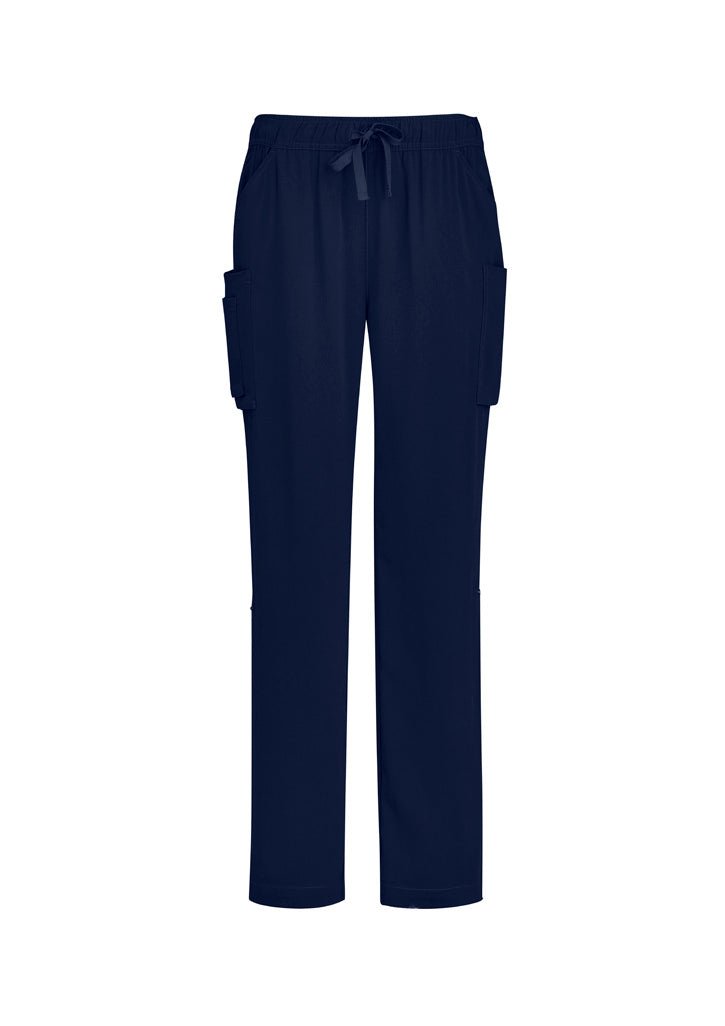 Biz Care Women's Avery Multi-Pocket Straight Leg Pant CSP944LL - WEARhouse