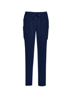 Biz Care Womens Avery Multi-Pockets Slim Leg Pant CSP943LL - WEARhouse